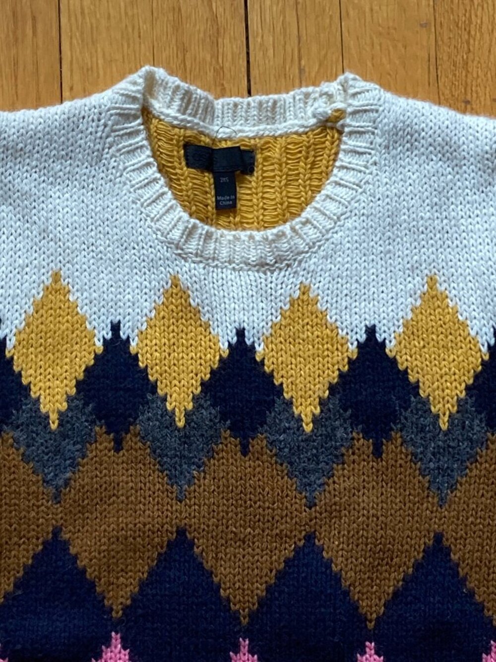 Argyle sweater - Picture 5 of 5